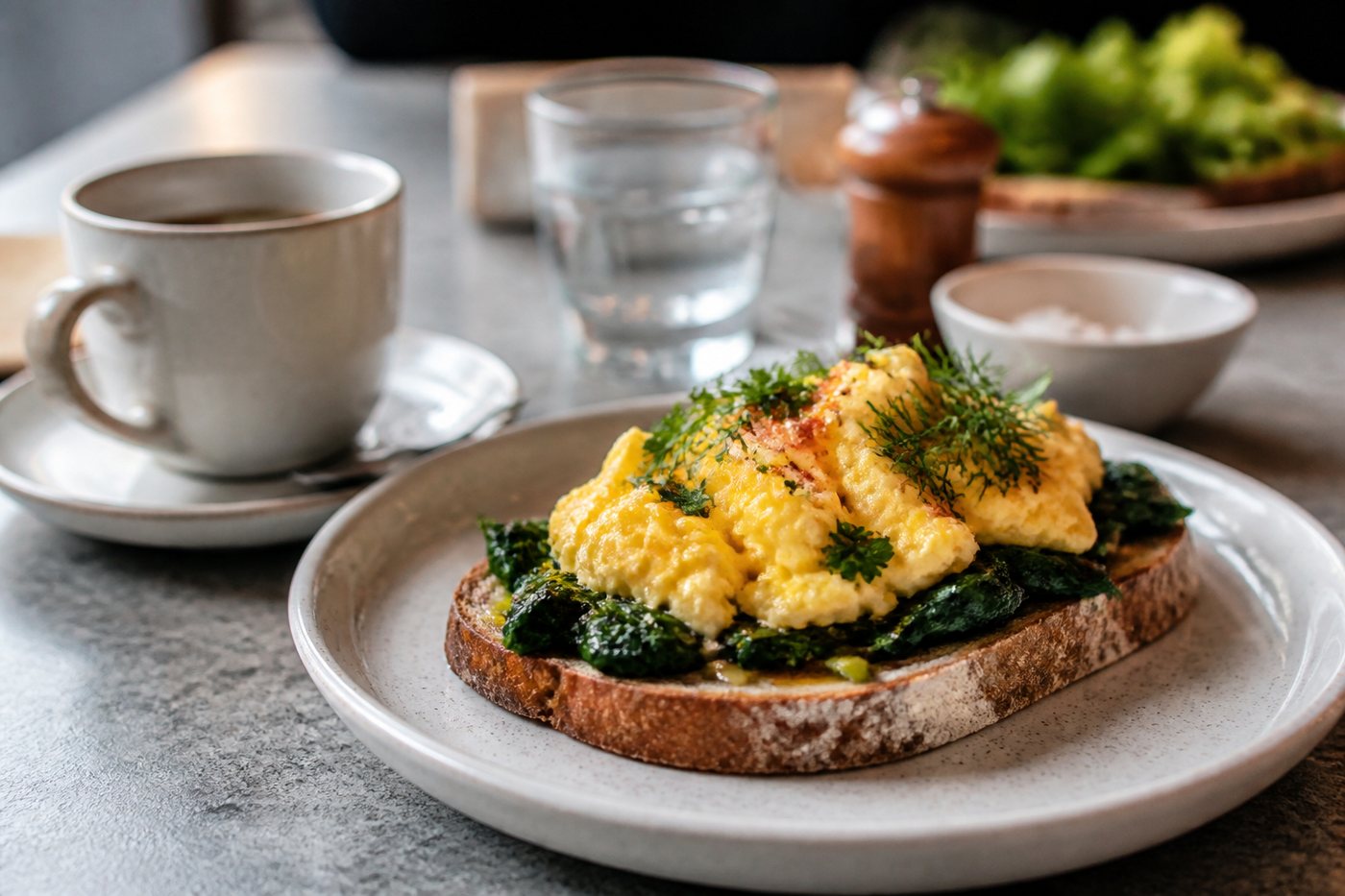 Herby Breakfast Eggs